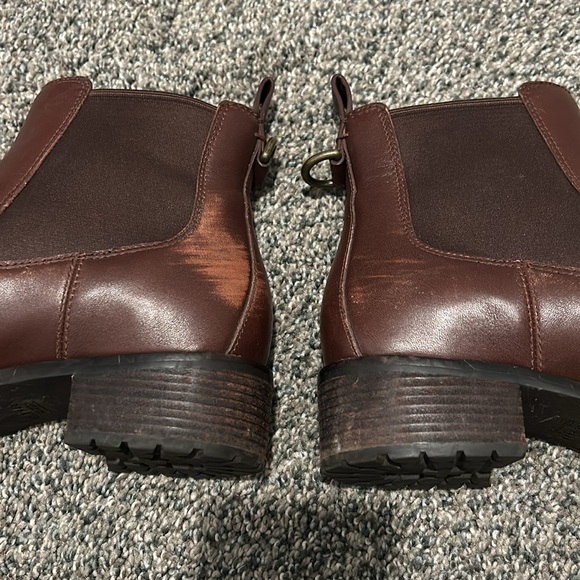 Cole Haan Waterproof Leather Chelsea Boots Brown Size 7 - Picture 7 of 8